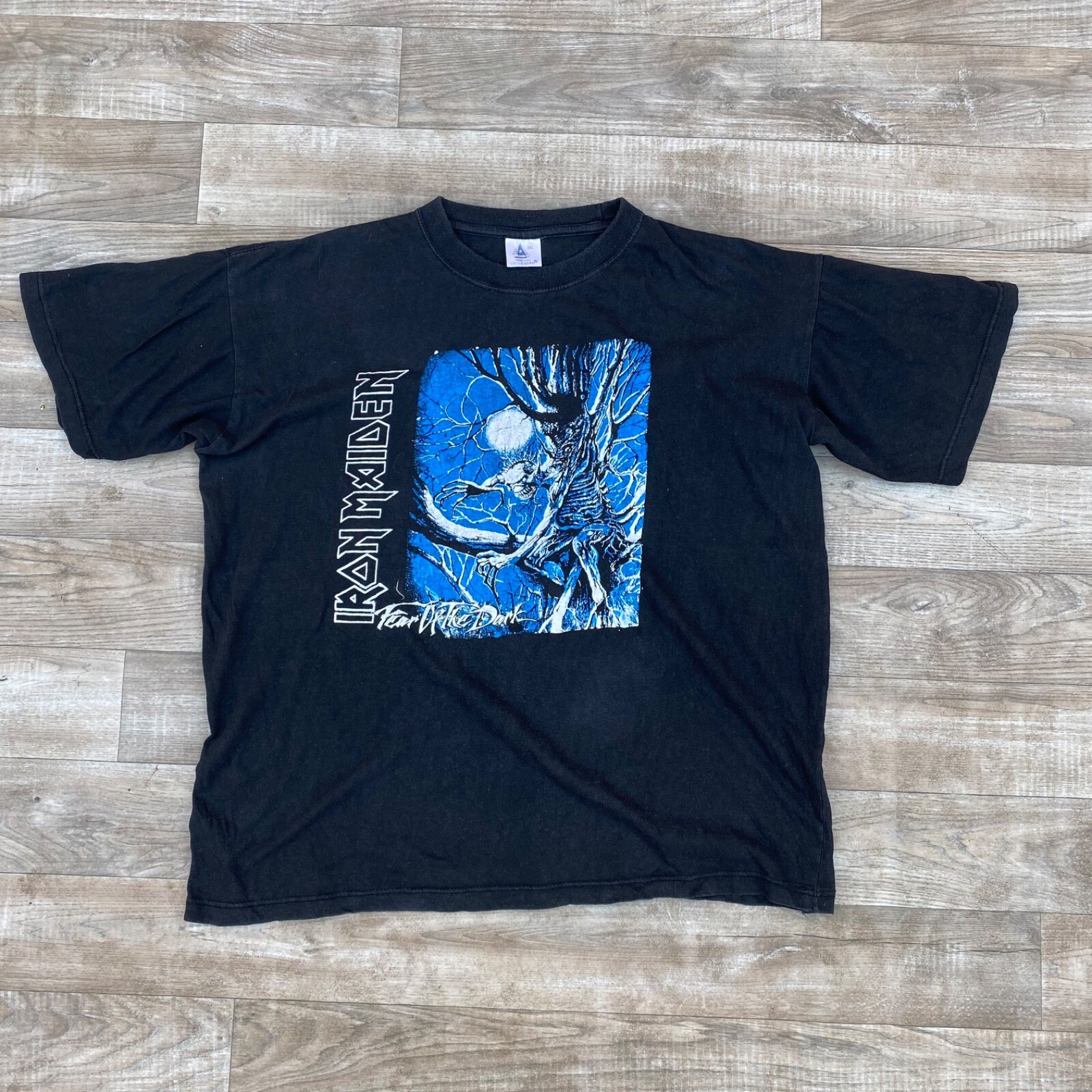 80s Iron Maiden 「魔力の刻印」ペイントスウェット(XL) im-17.jpg