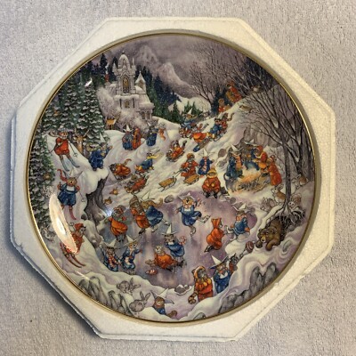 Bill Bell Cat Plate Franklin Mint ''Convent Capers'' Limited Ed. Plate No. MA2440