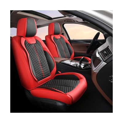 Seat Covers, Front Leather Seat Covers for Cars, 2PCS Driver Seat Protectors,...