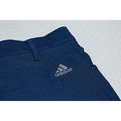 Adidas Golf Shorts Mens Size 38 Stretch Wicking Performance Blue Polyester Blend