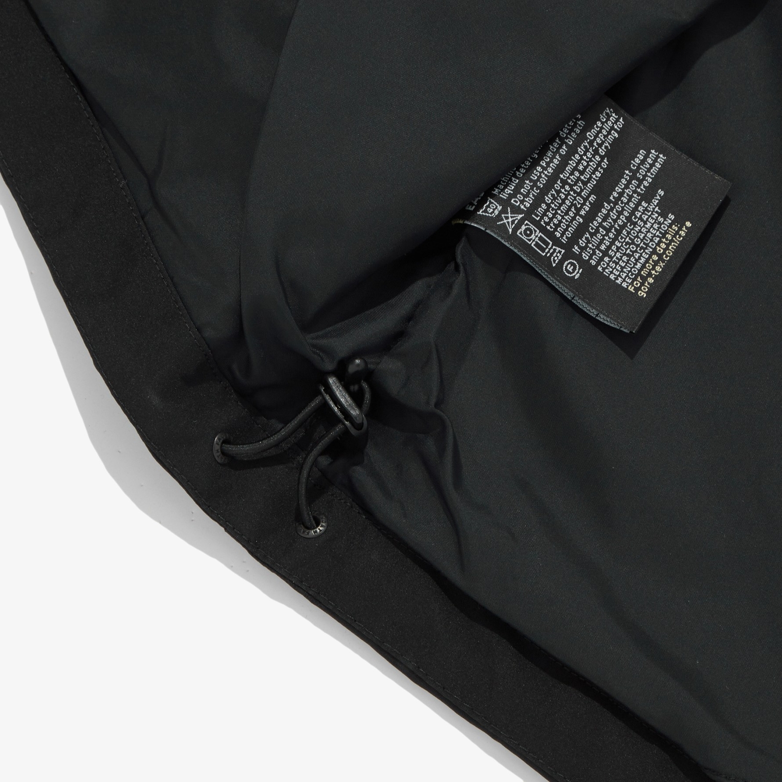 THE NORTH FACE Mens ECO GORE-TEX MOUNTAIN JACKET BLACK NJ2GQ50C S