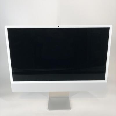 iMac 24 Silver 2023 4.06GHz M3 8-Core CPU/GPU 8GB 256GB SSD Excellent w/ Bundle