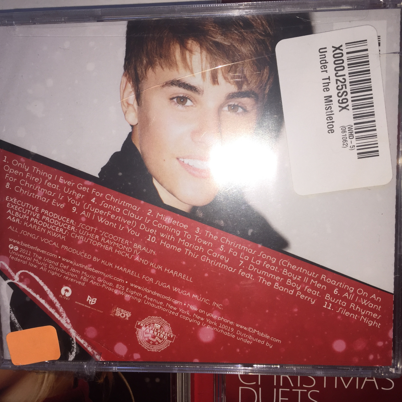 POP ROCK CHRISTMAS 10 CD LOT NEW/USED CLARKSON BIEBER ELVIS PRESLEY SUSAN BOYLE