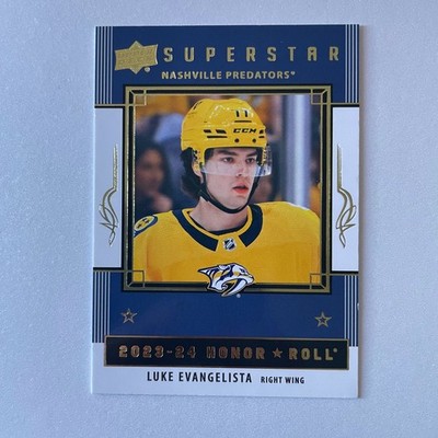 2023 Upper Deck Series 2 #HR-40 Luke Evangelista RC Honor Roll