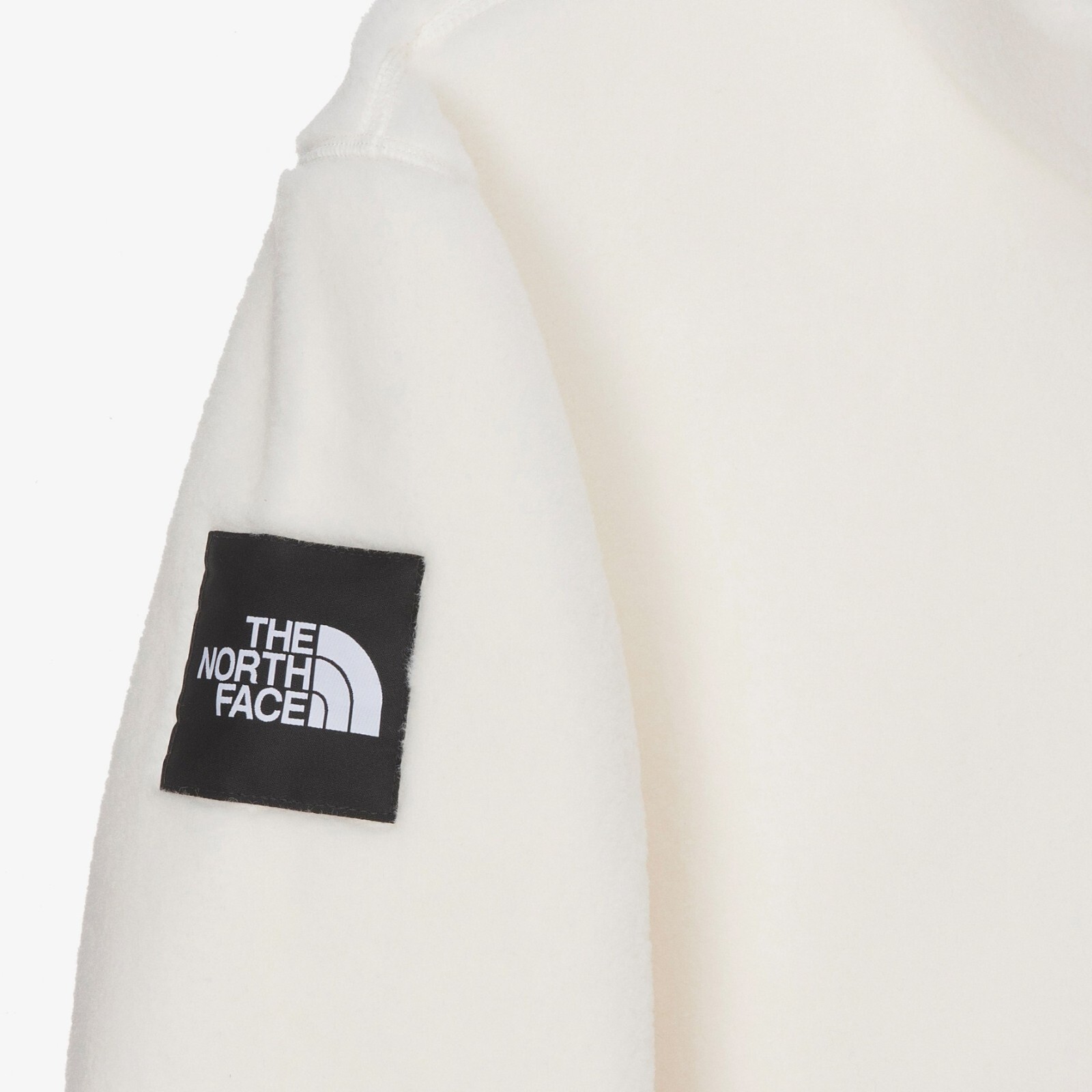 Pre-owned The North Face Korea Rimo Ex Fleece Jacket Nj4fq53k Ivory Asian Fit In White