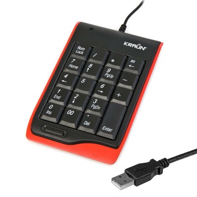 Keyboard Numeric Keypad Calculator Usb Universal Pc Windows Mac