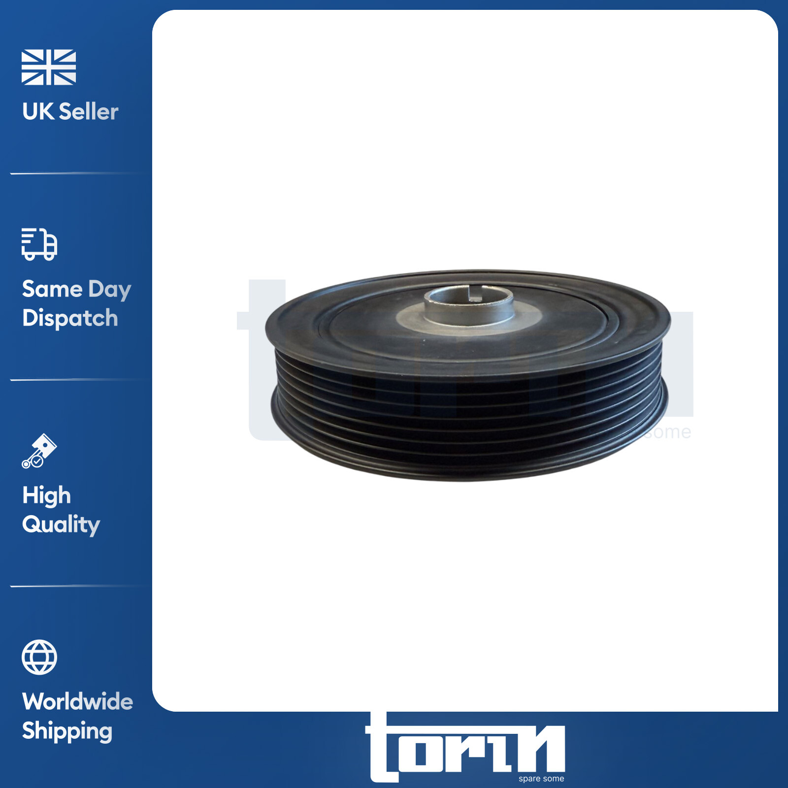 For Vauxhall Movano A Renault Master Mk2 2.2 2.5 dCi Crankshaft Pulley 9121102