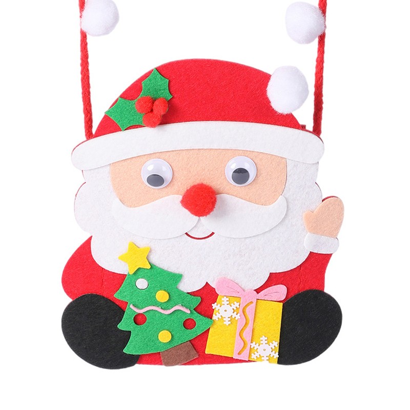 Christmas Craft Ideas Messenger Bag Kit Material for Handmade Adults