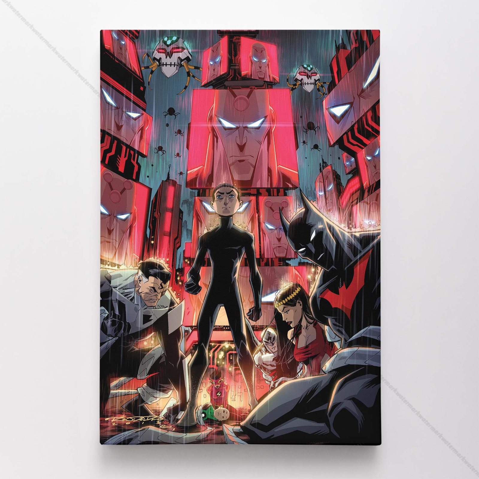 Batman Beyond Poster Canvas DC Comic Book Cover Art Print #9050