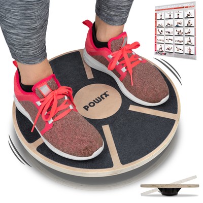 B-Ware | Balance Board Holz | 40 cm 