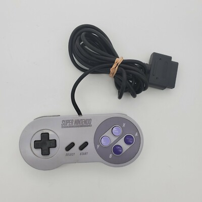 SNES Super Nintendo Original Controller Authentic OEM OFFICIAL SNS-005 Tested