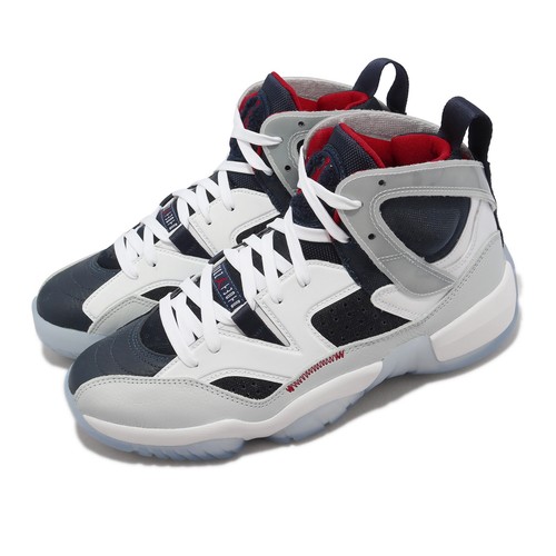

Мужские баскетбольные кроссовки Nike Jordan Jumpman Two Trey Olympic White DO1925-101, Белый, Jumpman Two Trey