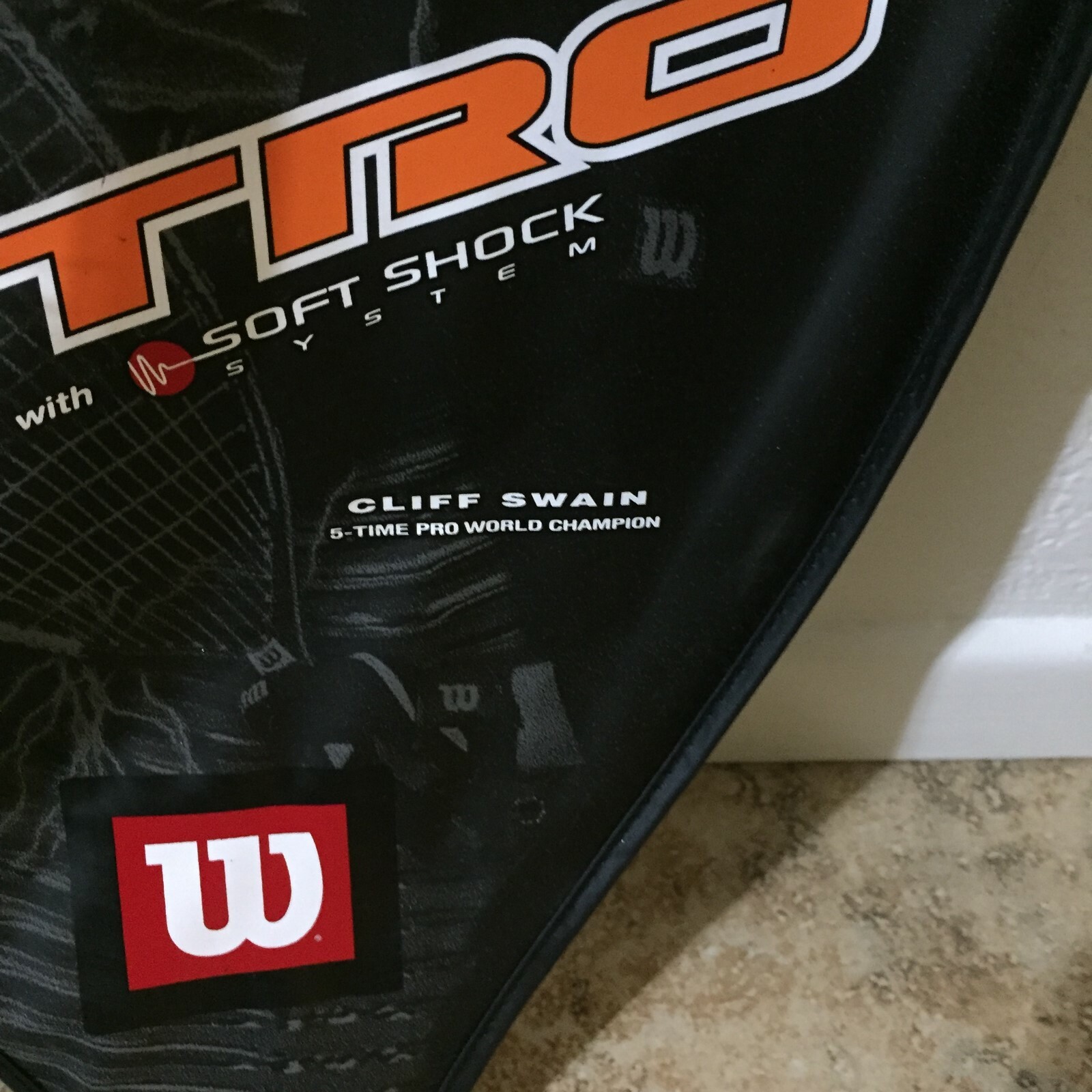 Wilson Nitro With Soft Shock Titanium Tennis Racquet 4