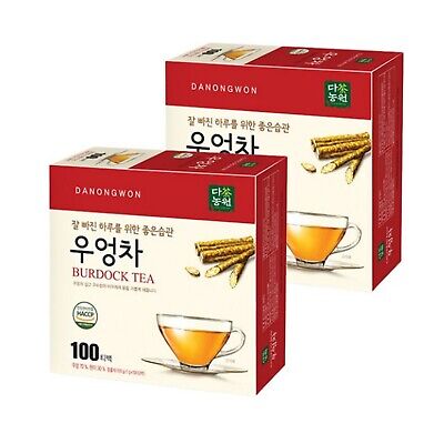 Korea Danongwon Burdock Tea 200 Tea bag Burdock Root wt Brow Rice  Free Shipping