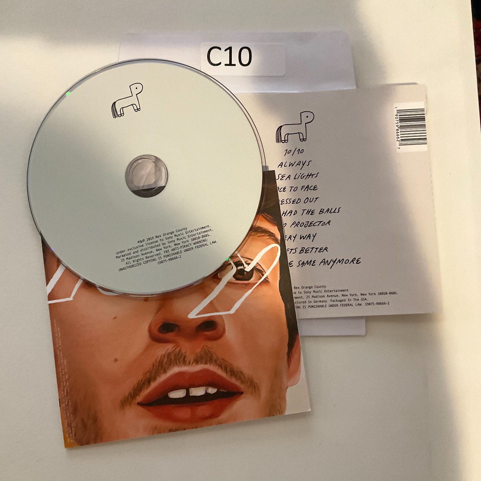 ポップス+ロック(邦楽) 4discs CD N.s.p 10th Anniversary DMCA20139 PONY ANYON /00440 Pony by Rex Orange County (CD, 2019) No Case No Tracking