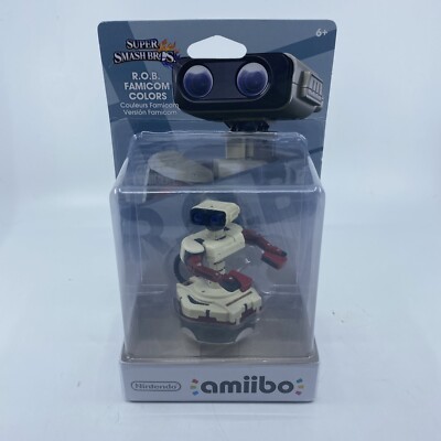 Amiibo R.O.B. Famicom Colors Super Smash Bros. Nintendo Switch Wii U 3DS - NIB