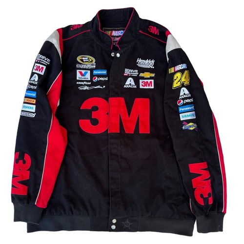 K*様 JH design supreme Men's Jeff Gordon JH Design Red/Blue Twill Uniform Full-Snap