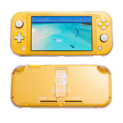 Insten Crystal Clear Cover Case with Stand for Nintendo Switch Lite 2019 Clear