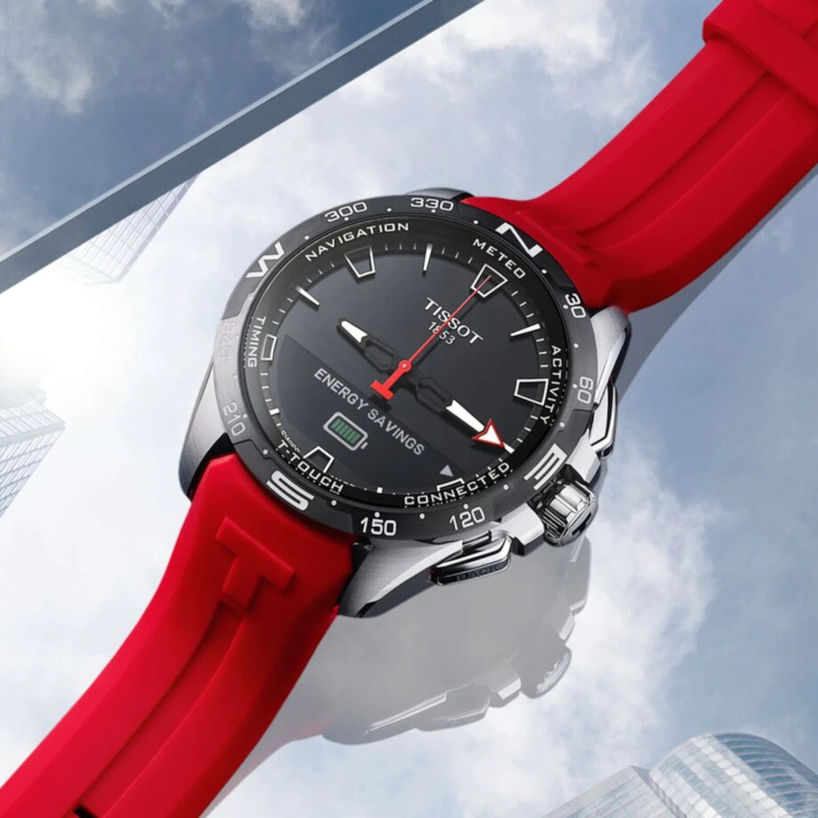 Pre-owned Tissot T-touch Connect Professional With Tags Timepiece T121.420.47.051.01