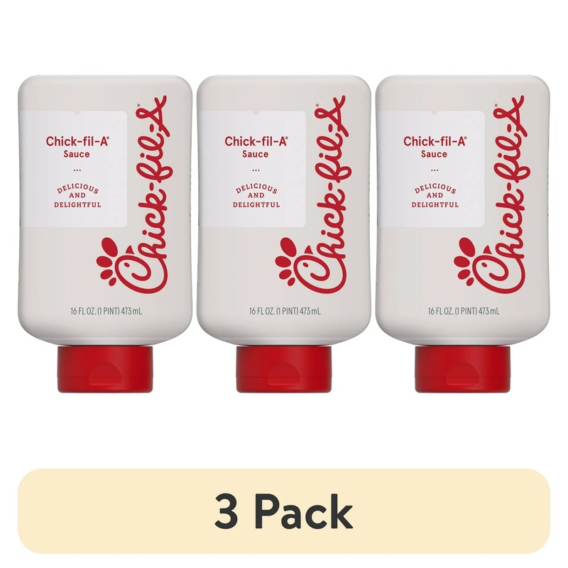 Chick-Fil-A Dippen Sauce, 16 Fl Oz Pressen 3 Flasche