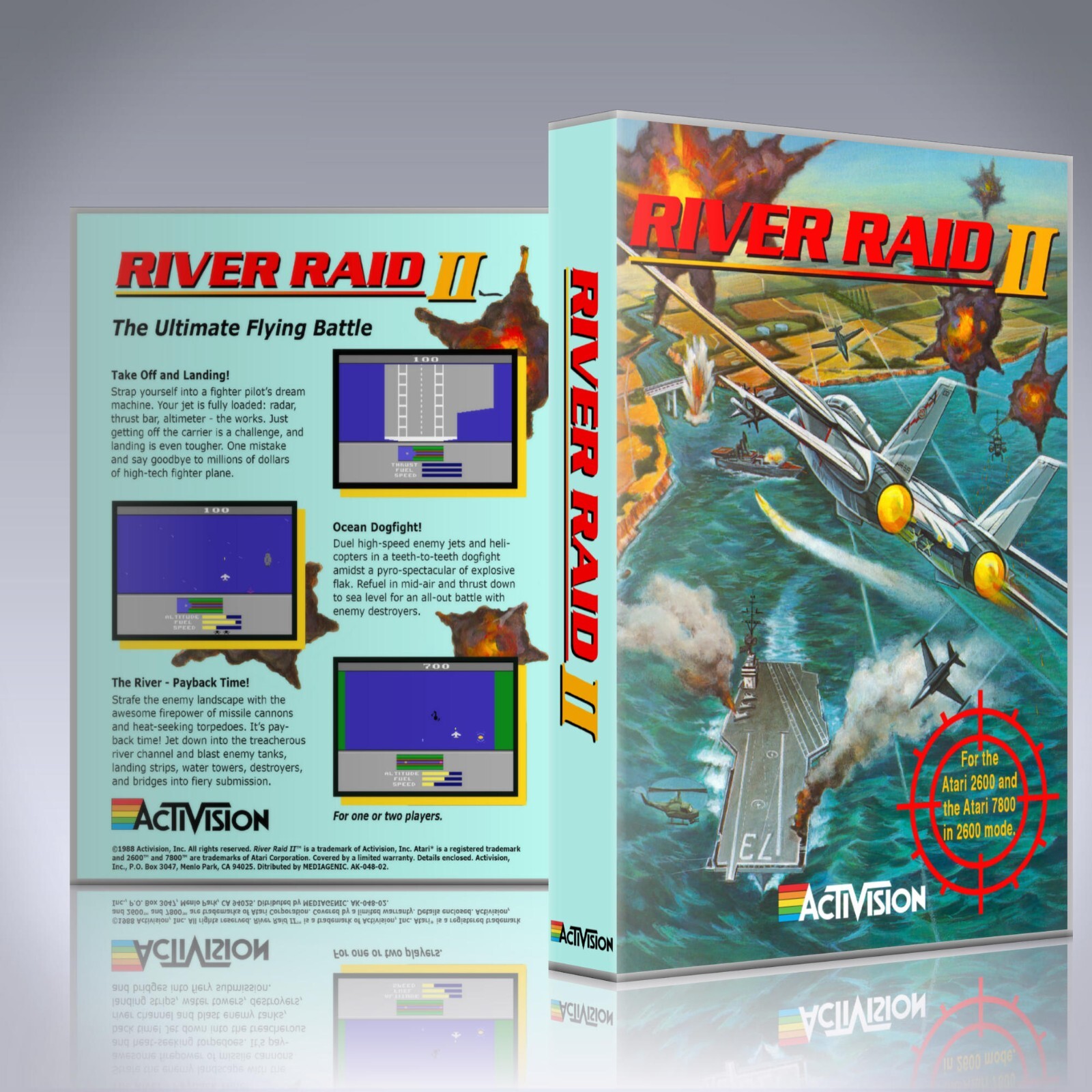 家庭用ゲームソフト RIVER RAID II [ATARI 2600 PAL] RIVER RAID II [ATARI 2600 PAL]