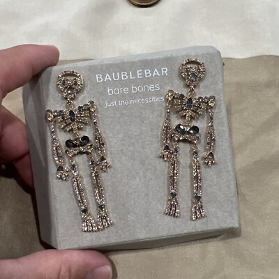 Baublebar Bare Bones Skeleton Earrings 