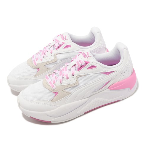 

Puma X-Ray Speed Logomania White Opera Mauve Pink Мужчины Унисекс Повседневная 384847-03, Белый, X-ray Speed Logomania