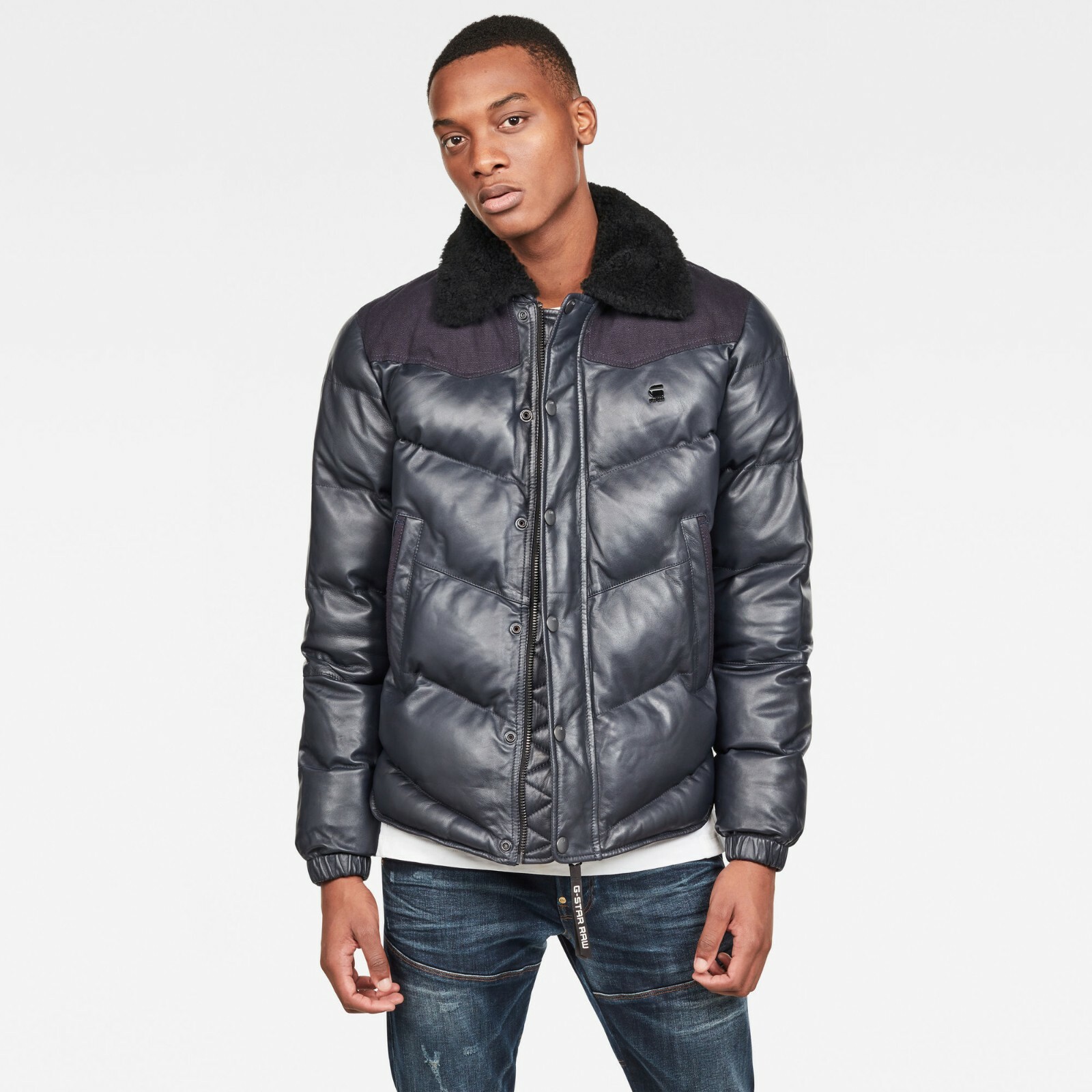 G-STAR RAW WESTERN PUFFER JACKET サイズ L相当