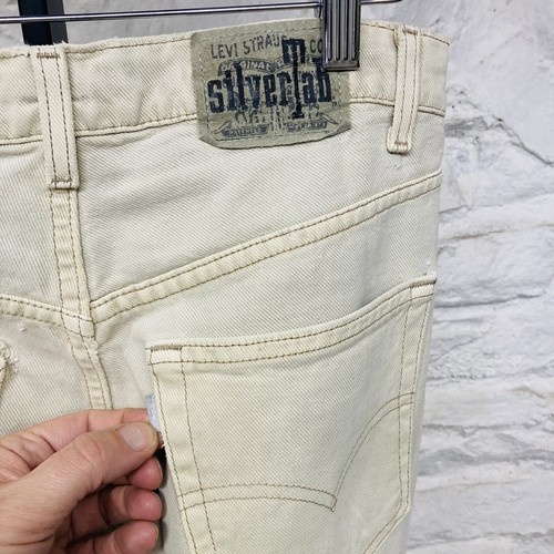 【専用】90s Levis SilverTab LOOSE デニム33×30 LEVIS SILVERTAB - Vtg 90s Loose Baggy Tapered Light Blue