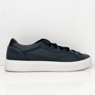 Adidas Womens Sleek CG6193 Black Casual Shoes Sneakers Size 7