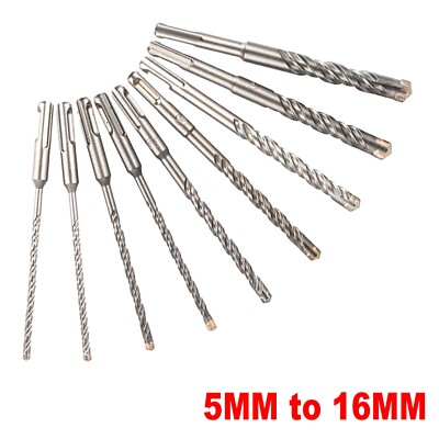 Steinbohrer Hammerbohren Betonkopf Twist SDS Plus Schaft 5 16 mm