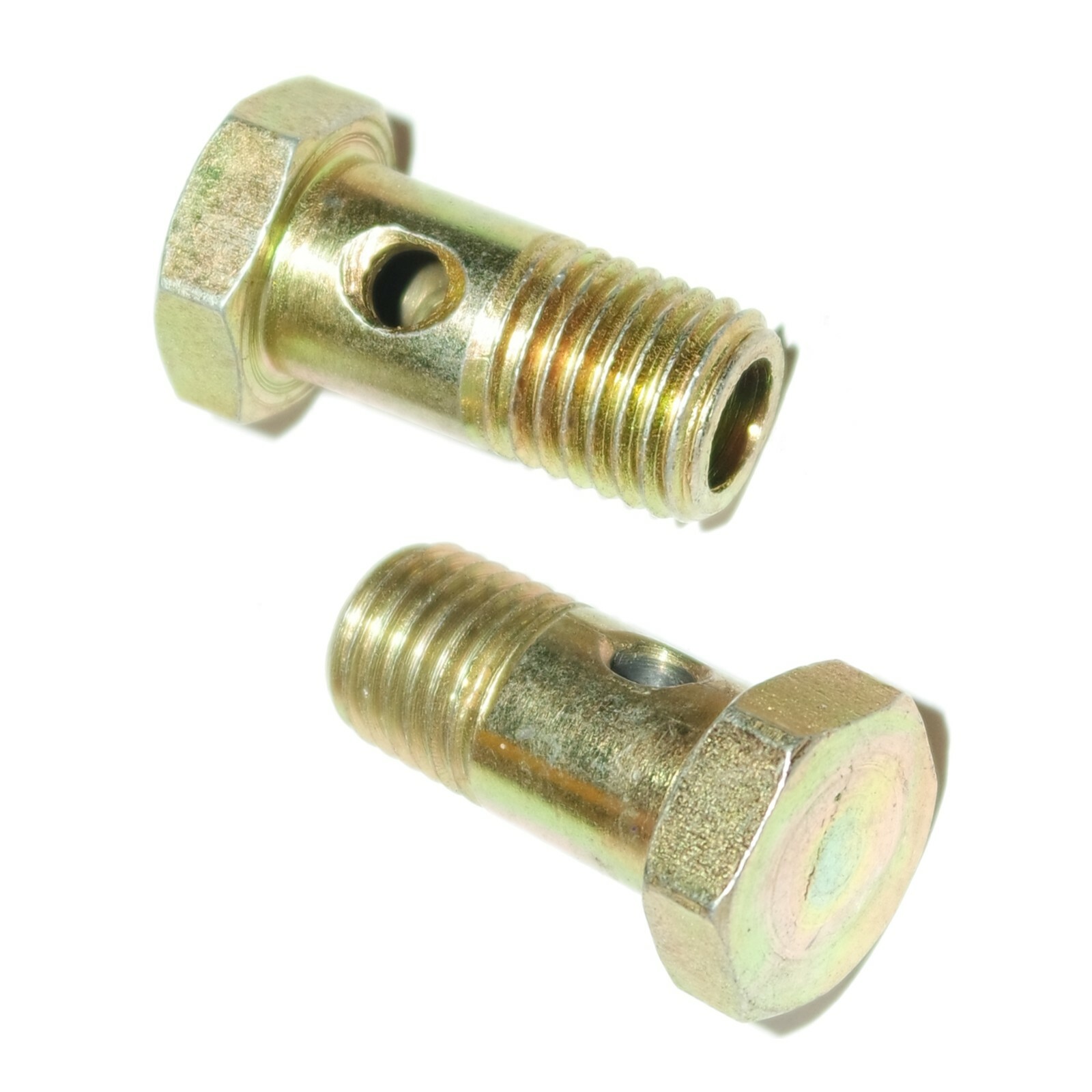 Pair Banjo Bolt 18mm Long for Ford Tractor 