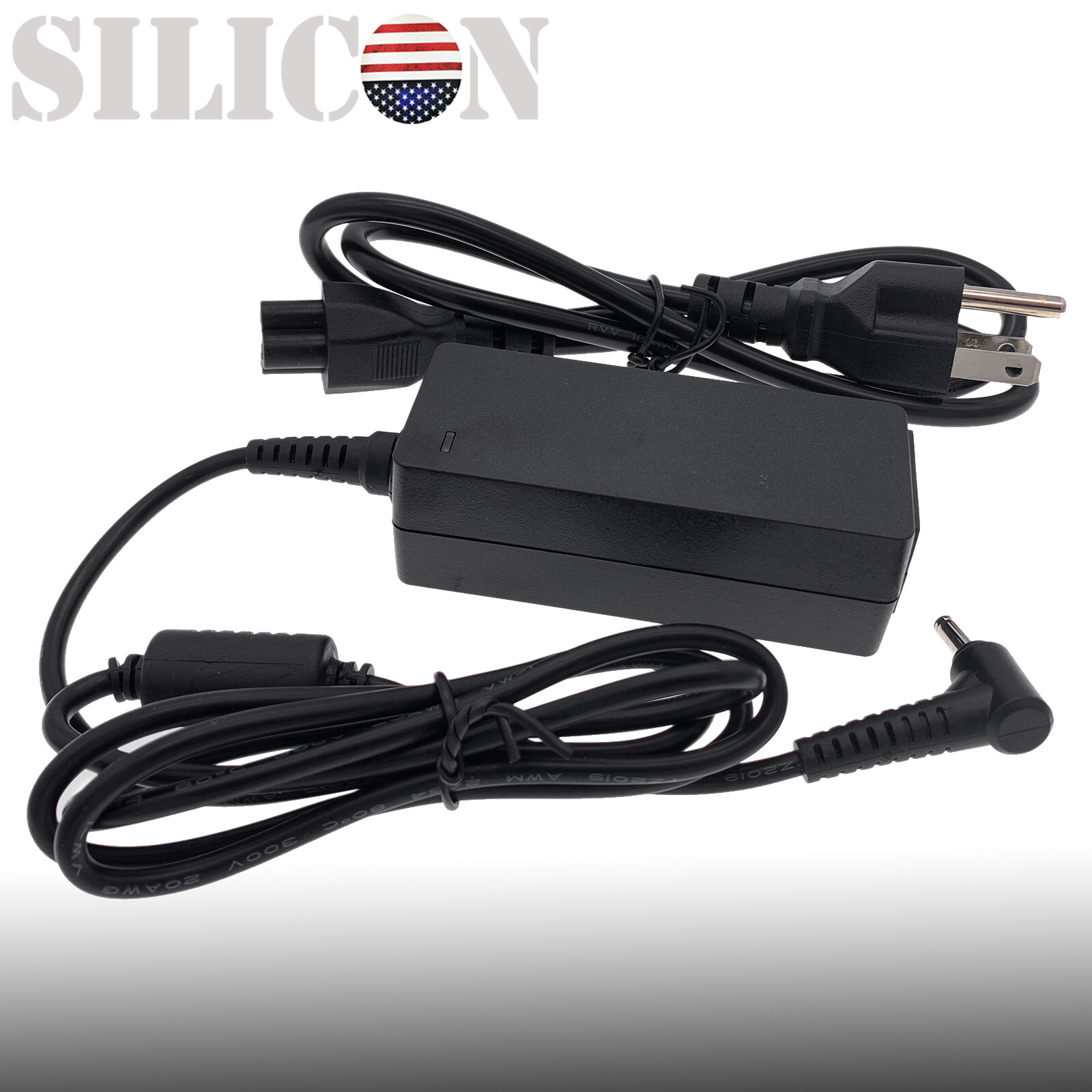 For ASUS E410 E410M E410MA E410MA-TB Laptop Charger AC Adapter Power Supply Cord