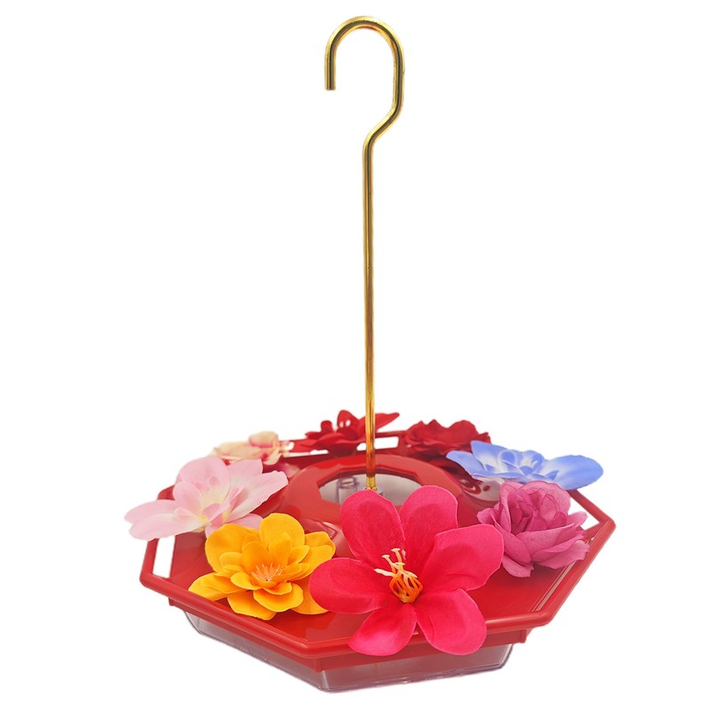 S Round Hummingbird Water Feeder With 8 Feeding Port Hangable