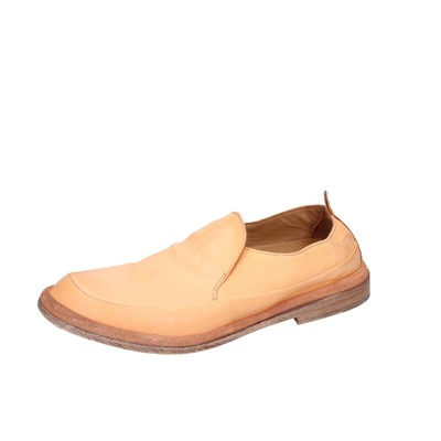 shoes women MOMA loafers orange leather 1ES453-SAF BC806