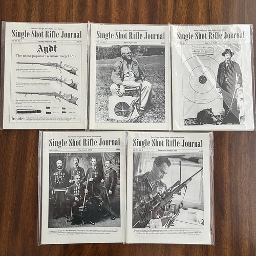 新品　INVENTORY MAGAZINE Vol 1 No 2 2010 Single Shot Rifle Journal Magazine - Volume 54 Lot of 5 -No