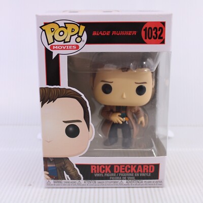 G9 Funko Pop Movies Blade Runner Rick Deckard Vinyl Figure 1032