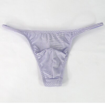 K277 J Mens String Thong String Narrow waist Body Posing Jacquard