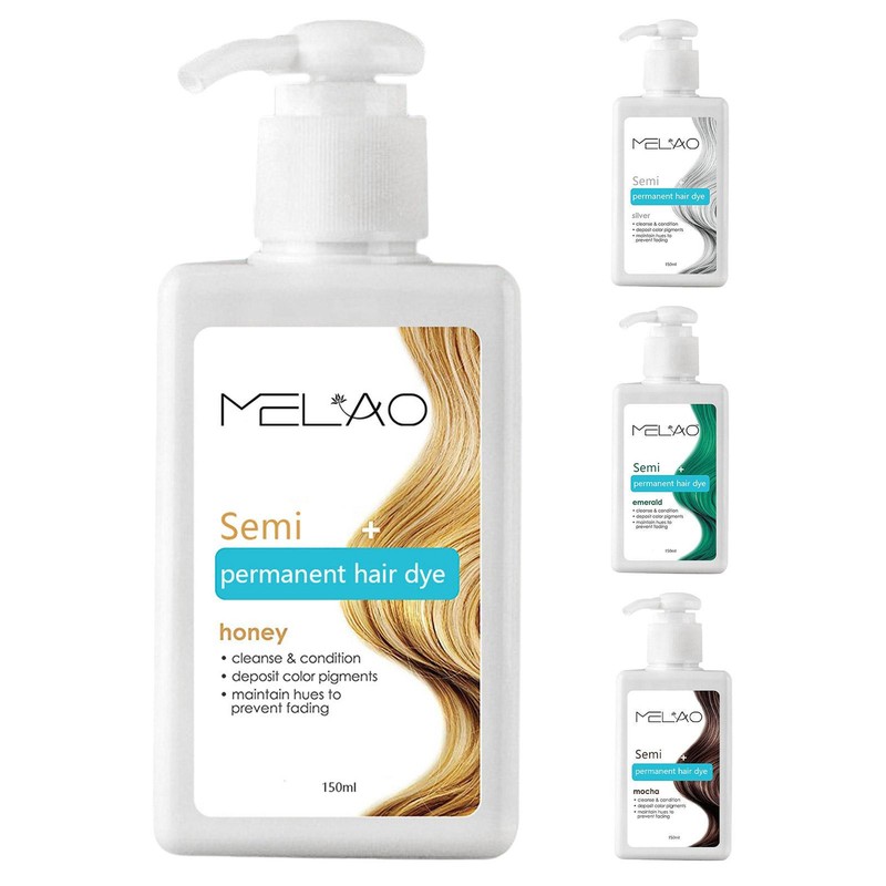 Conditioner Hair Dye Portable Not-sticky Glossy Hair Colour 