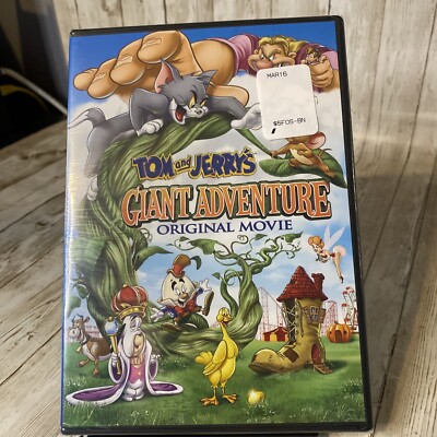 Tom and Jerry's Giant Adventure (DVD, 2013) New Factory Sealed