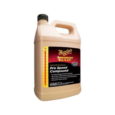 Meguiar s Mirror Glaze Pro Speed Compound   Removes Deep Scratches & Severe S...
