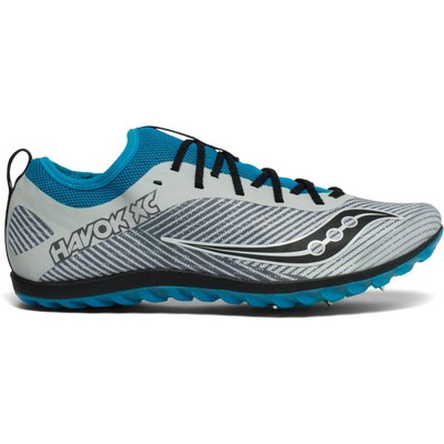 

Мужские кроссовки Saucony Havok XC 2 Spike Grey | Синие туфли 13 м, Grey | blue