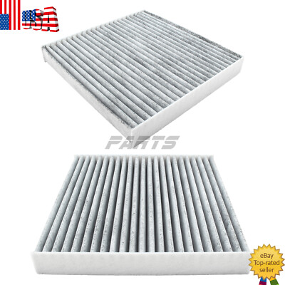 2x Activated Carbon Cabin Air Filter for Honda Civic CRV Fit Insight Odyssey HRV