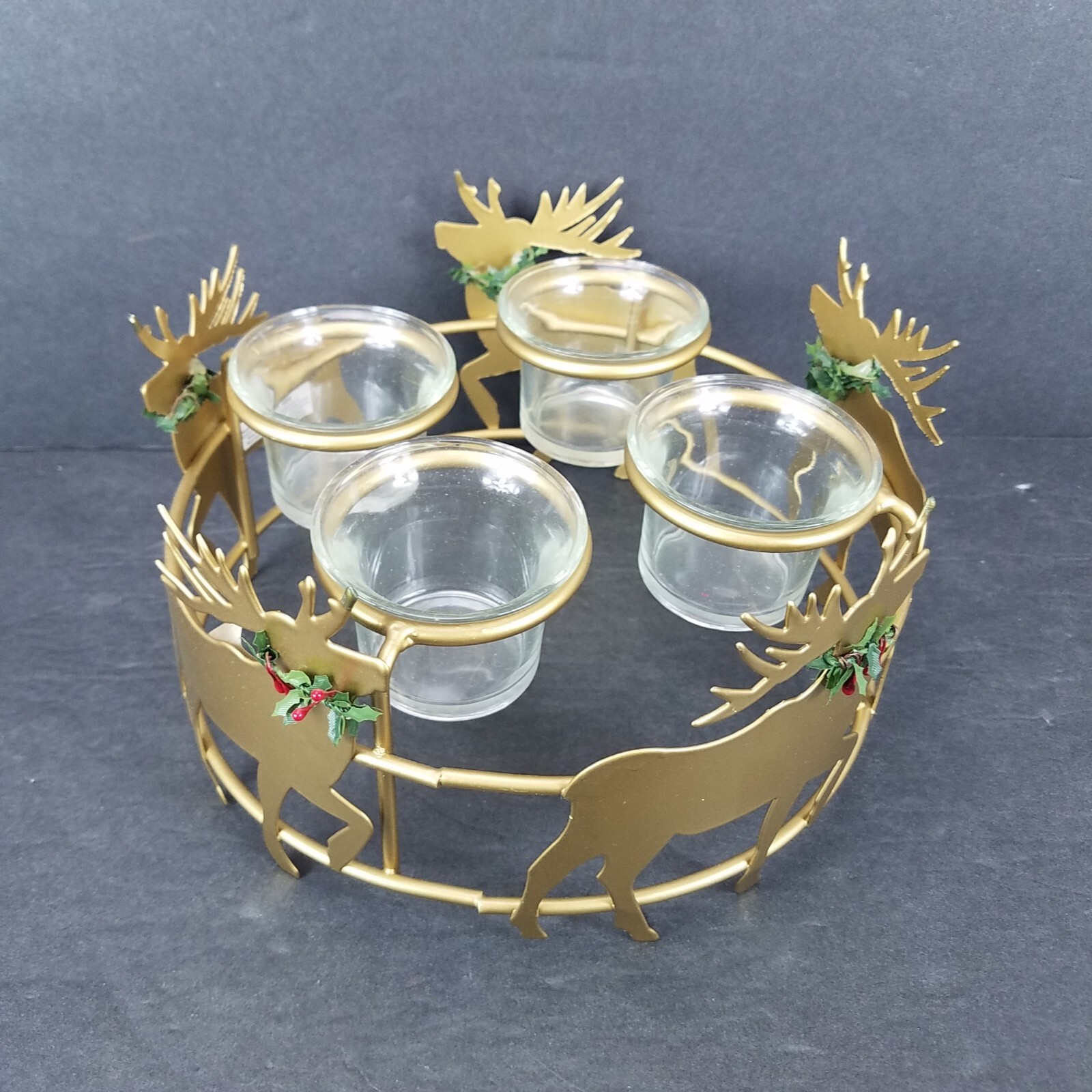 Centerpiece - Holds 4 Candles 8