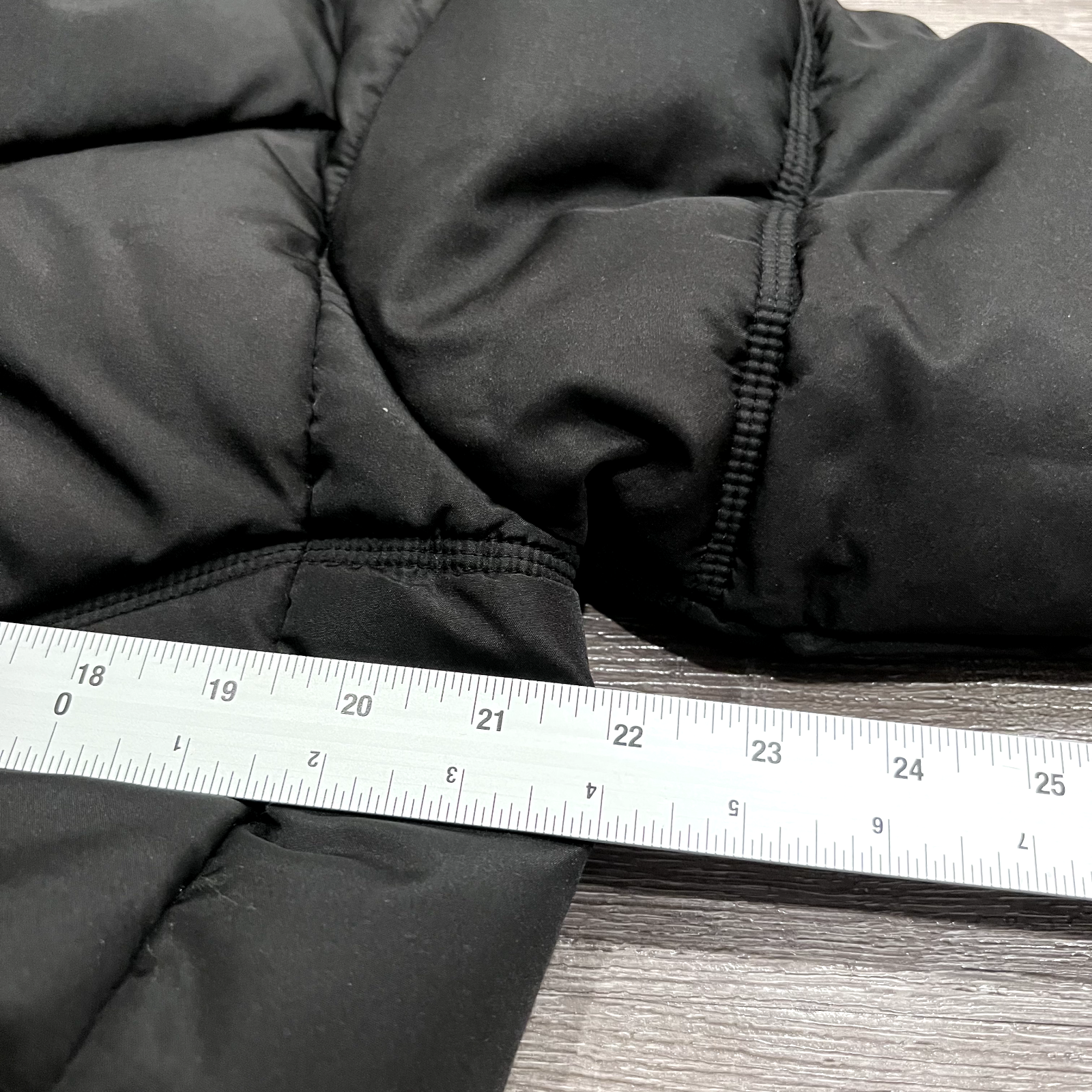 Forever 21 Jacket Puffer Womens Medium Black Quilted Full Zip Faux Fur Hooded