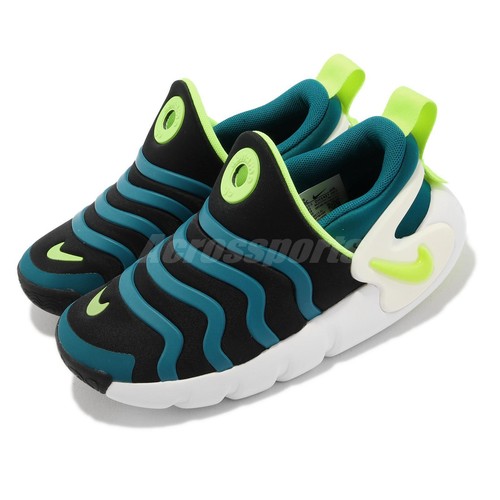 

Nike Dynamo Go PS Black Bright Spruce Slip On Kids Preschool Casual DH3437-003, Черный, Dynamo Go Ps
