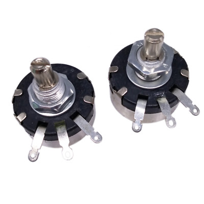 US Stock 2pcs 10K ohm WX110 WX010 1W Watt Wirewound Potentiometer Pots New