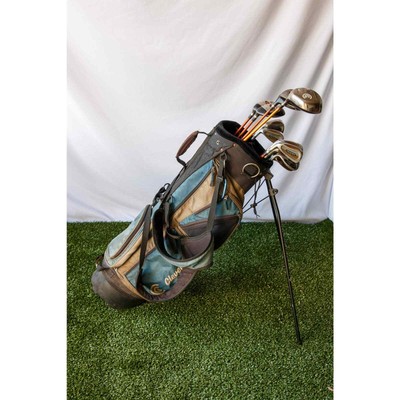 Men's Complete Left Handed Golf Club Set with Cleveland Stan