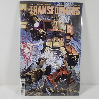 Transformers #12  Stevens Variant Image Comics Signed By Chris Stevens