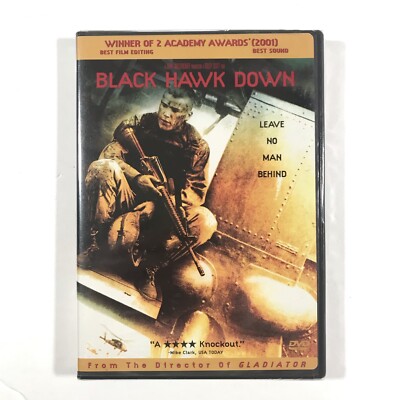 Black Hawk Down (DVD, 2001) Brand New Sealed -Y